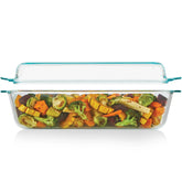 Pyrex® Deep 9” x13” 2-in-1 Glass Baking Dish with Glass Lid