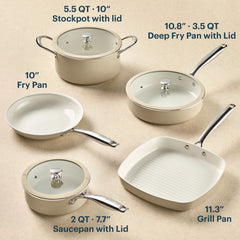 Pyrex® Ceramic Cookware 8-Piece Set